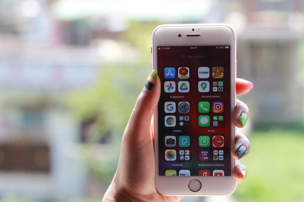 iPhone left on doorstep as part of a phone return scam