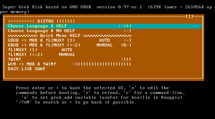 Linux EFI direct boot process diagram